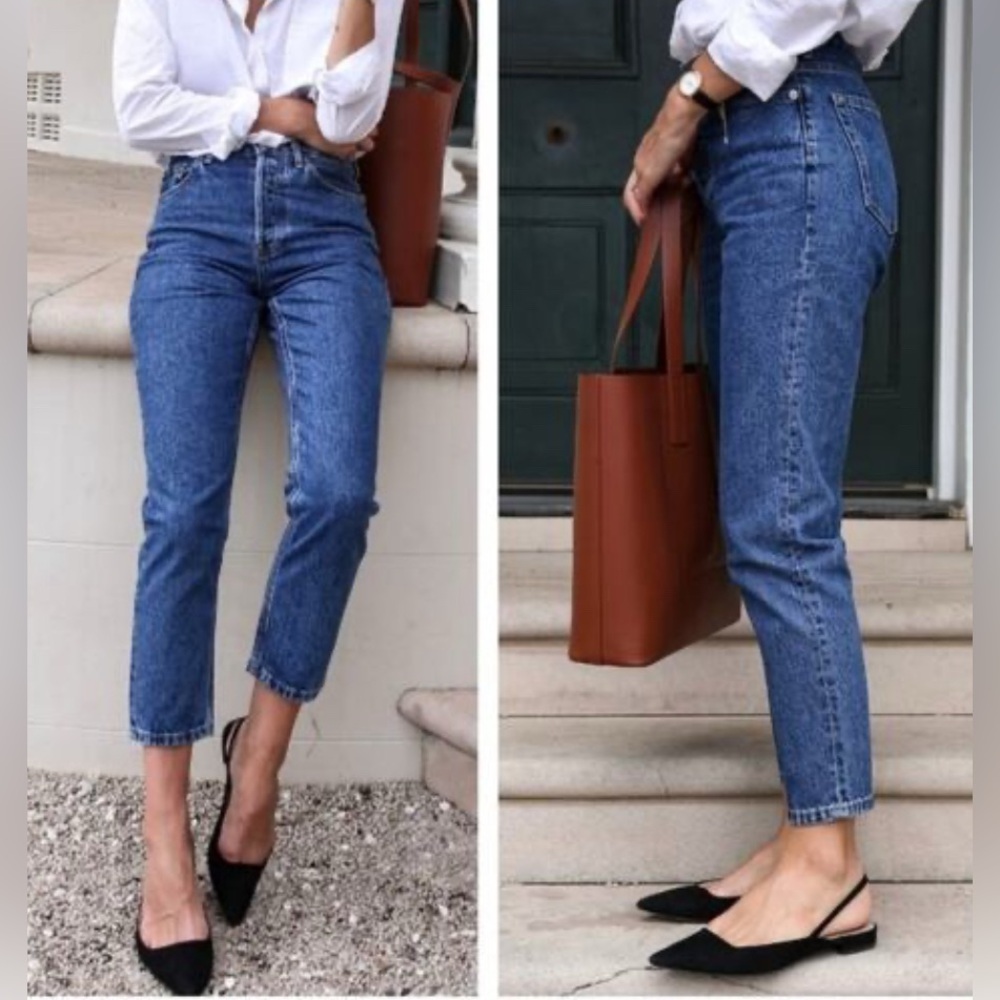 Everlane The Original Cheeky Denim Crop - 90s style